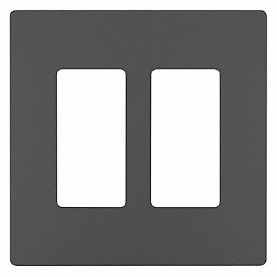 Rocker Wall Plate Smooth Plastic Gray MPN:RWP262GCC6
