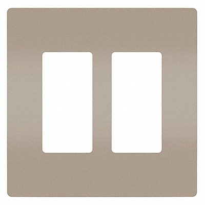 Rocker Wall Plate Smooth Plastic Silver MPN:RWP262NICC6