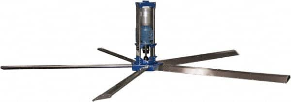 24' Blade 400,867 CFM High Performance Industrial Ceiling Fan MPN:H5F24B-220-2HP