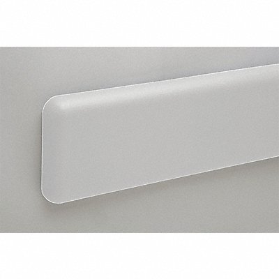 Wall Protection Guard 6inH Silver-Gray MPN:WG-6P-12-210
