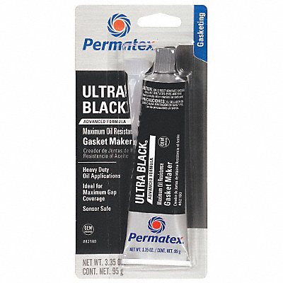 RTV Gasket Maker 3.35 oz Metallic Black MPN:82180