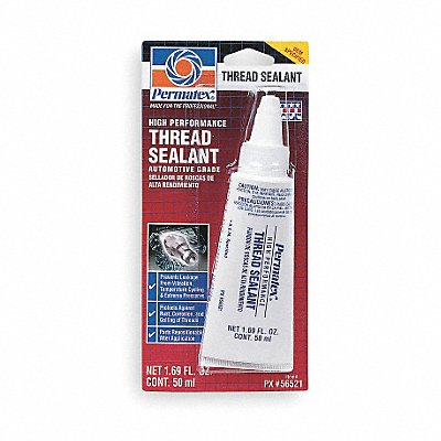 Pipe Thread Sealant 1.6907 fl oz White MPN:56521