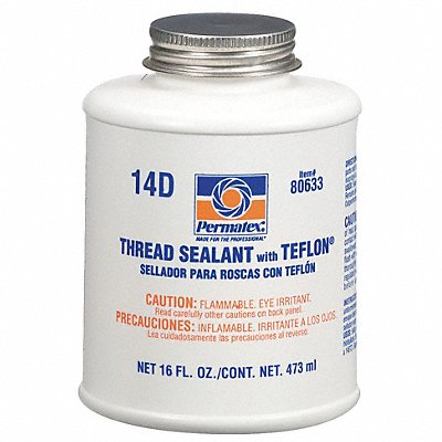 Pipe Thread Sealant 16 fl oz White MPN:80633
