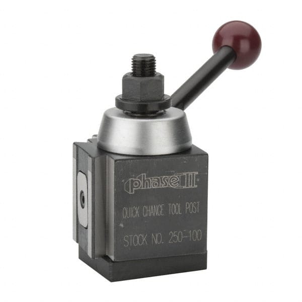 9 to 12 Inch Lathe Swing, Piston Type Quick Change Tool Post MPN:250-100