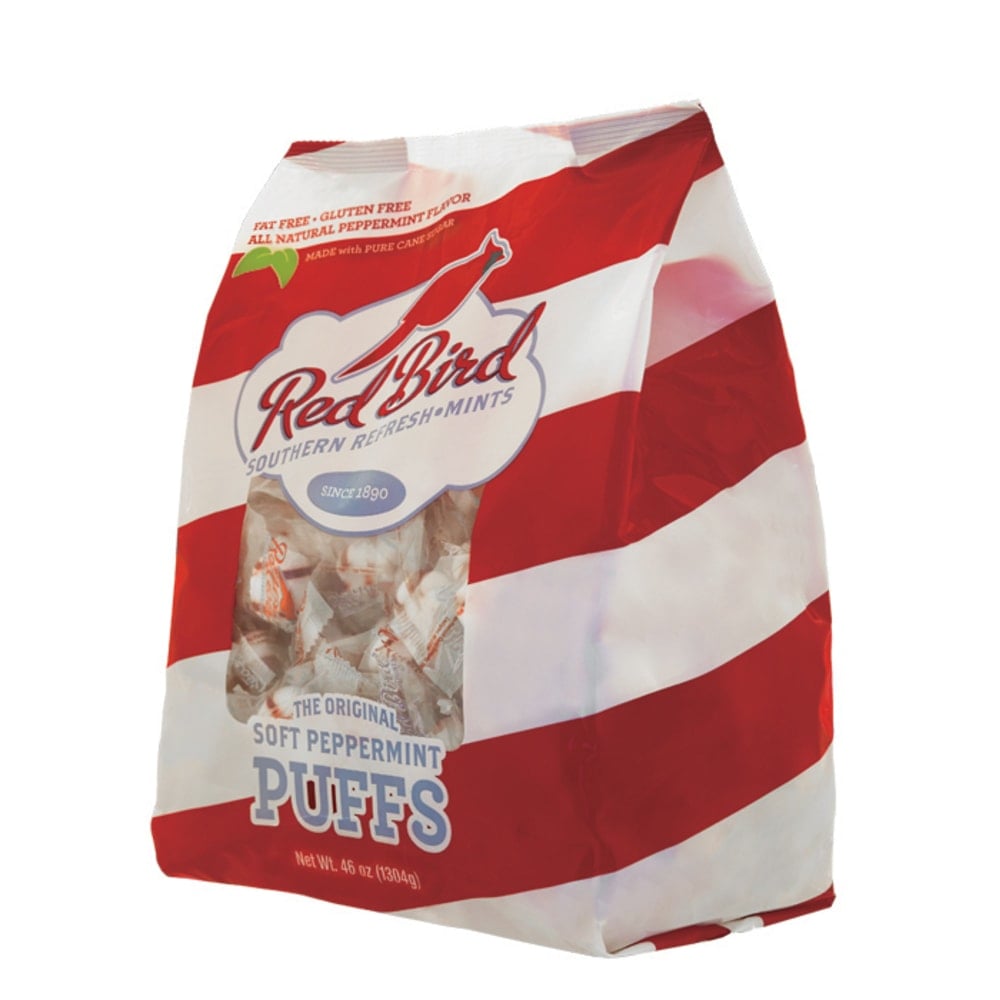 Piedmont Peppermint Puffs, 46-Oz Bag (Min Order Qty 4) MPN:6240RWP