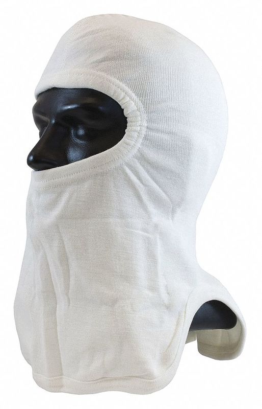 Fire Hood Tri-Cut Nomex(R)/Lenzig White MPN:906-2080NOL7