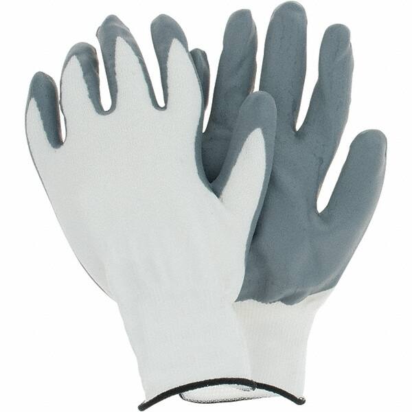 General Purpose Work Gloves: X-Large, Nitrile Coated, Nylon MPN:34-C229/XL