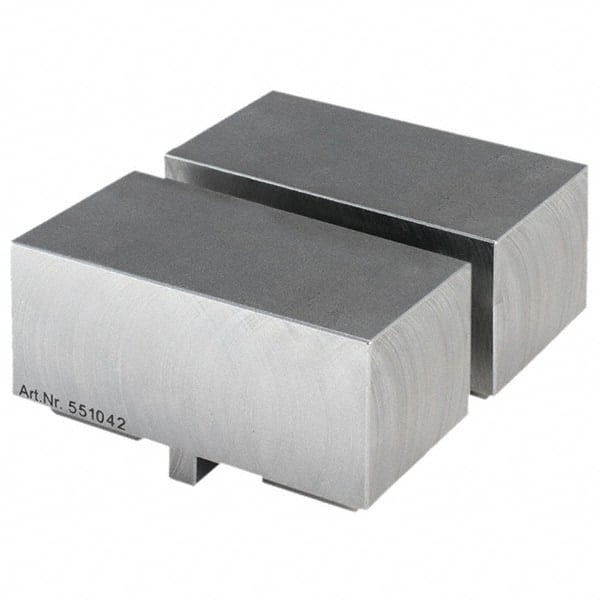 51mm Wide Steel 2-Jaw Standard Vise Jaw Set MPN:551042