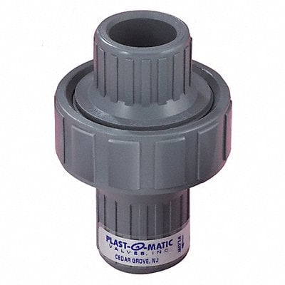Disc Check Valve PVC 3/4 FNPT x FNPT MPN:CKM075V-PV