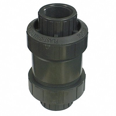 Disc Check Valve PVC 2 FNPT x Socket MPN:CKS200VT-NC-PV