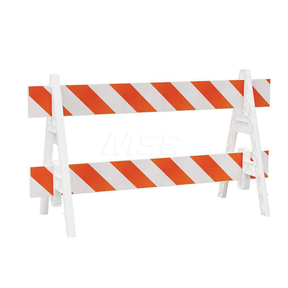 Traffic Barricades, Barricade Height (Inch): 40 , Barricade Width (Inch): 29 , Reflective: Yes  MPN:2003W-310DG