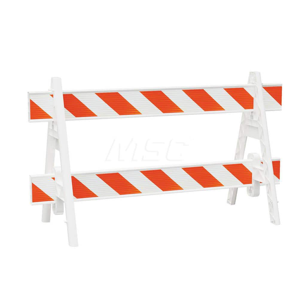 Traffic Barricades, Barricade Height (Inch): 40 , Barricade Width (Inch): 29 , Reflective: Yes  MPN:2003W-A8HIP