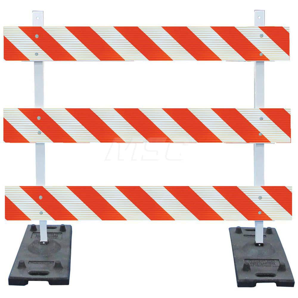 Traffic Barricades, Barricade Height (Inch): 63 , Barricade Width (Inch): 96 , Reflective: Yes , Compliance: MASH Compliant MPN:3208HIPLDRILLKI