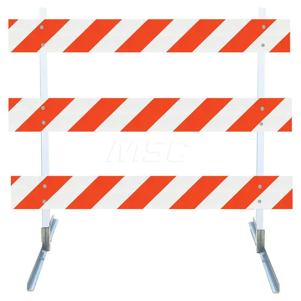Traffic Barricades, Barricade Height (Inch): 63 , Barricade Width (Inch): 96 , Reflective: Yes , Compliance: MASH Compliant MPN:3408EGRDRILLKIT