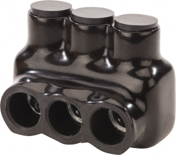 14 to 1/0 AWG, Class B & C Wire Compatible, Aluminum, Hex Split Bolt Connector MPN:IPL1/0-3B