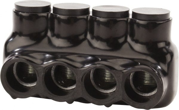 6 to 3/0 AWG, Class B & C Wire Compatible, Aluminum, Hex Split Bolt Connector MPN:IPL3/0-4B