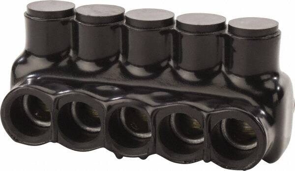 6 AWG, Class B & C Wire Compatible, Aluminum, Hex Split Bolt Connector MPN:IPLD350-5B