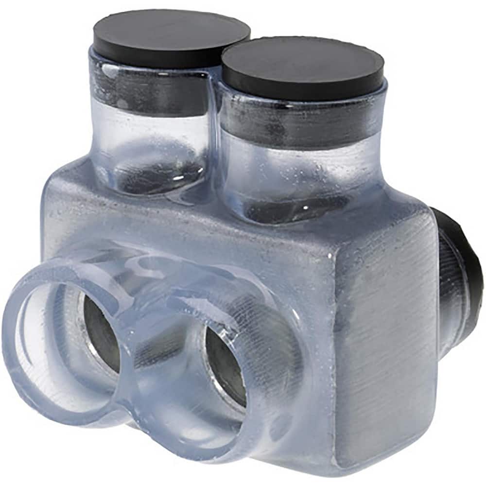 Split Bolt Connectors, Minimum Compatible Wire Size: 6AWG , Maximum Compatible Wire Size: 350MCM , Pressure Bar Material: Aluminum  MPN:IT-350CB