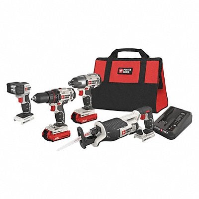 Cordless Combination Kit 4 Tools 20V DC MPN:PCCK615L4