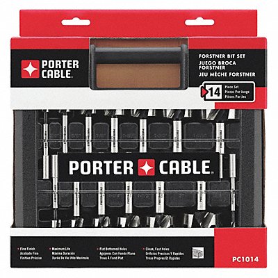 Forstner Drill Set 14pc Carbon Steel MPN:PC1014