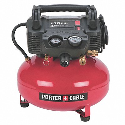 Portable Air Compressor 6 gal Pancake MPN:C2002