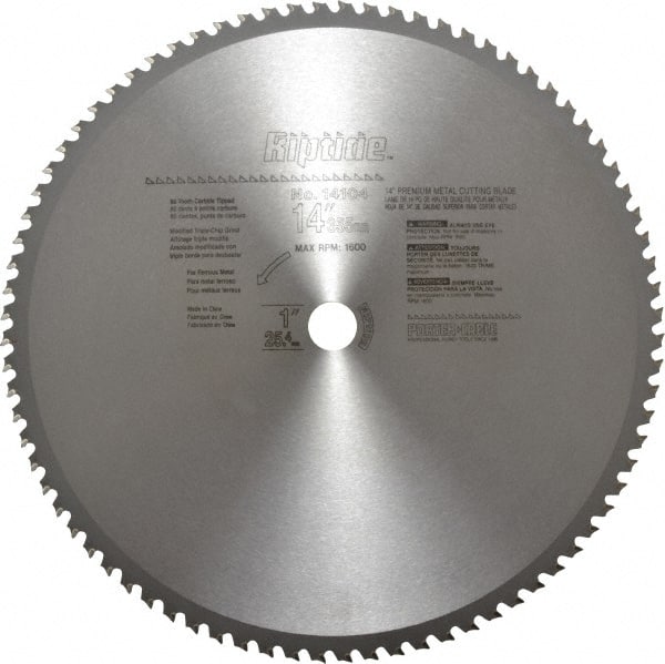 Wet & Dry Cut Saw Blade: 14