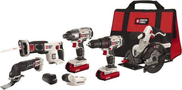 Cordless Tool Combination Kit: 20V MPN:PCCK617L6