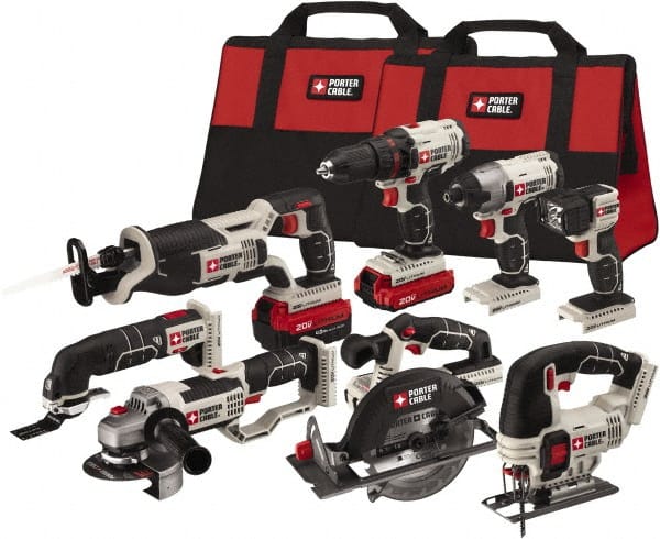 Cordless Tool Combination Kit: 20V MPN:PCCK619L8