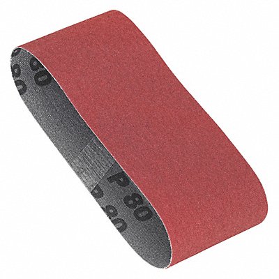 Sanding Belt 2.5 Wx14 In L AO 100G PK5 MPN:712401005