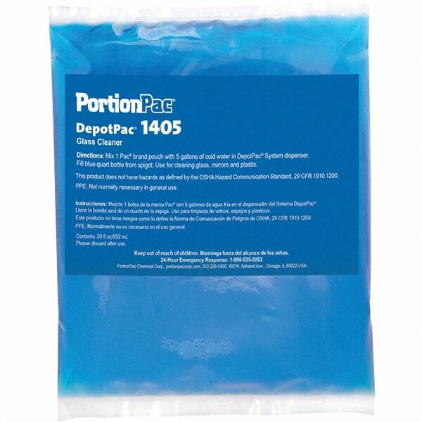 Glass Cleaners, Container Type: Bag , Container Size: 20 oz , Scent: Neutral , Concentrated: Yes  MPN:1405