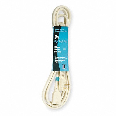Extension Cord 9ft 12Ga 20A SPT-3 Beg MPN:3AY47