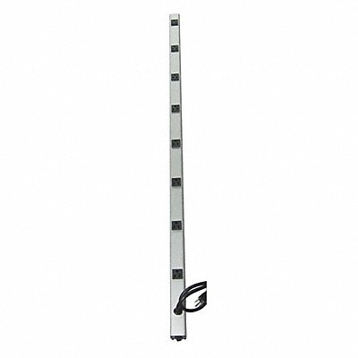 Outlet Strip 8 Outlet 15A 48 L Gry MPN:52NY36