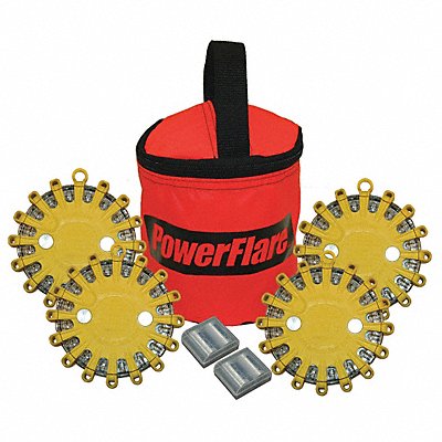 D6165 LED Safety Flare LED Color Red MPN:SP4O-R-Y