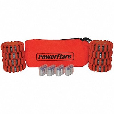 D6167 LED Safety Flare LED Color Red/Amber MPN:SP8O-RA-O