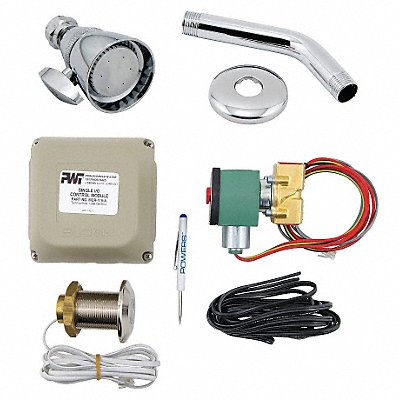Pushbutton Sensor Shower Trumpet 2.5 gpm MPN:447 400ICM100