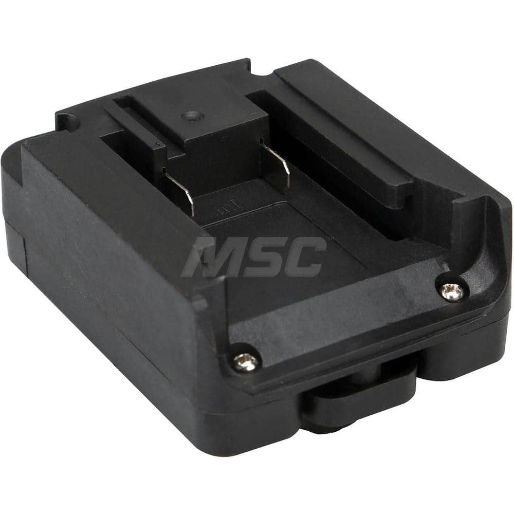 Portable Work Light Accessories, Accessory Type: DC Adaptor , For Use With: Voyager 8000 LED Worklight , Color: Black , Overall Length (Decimal Inch): 2.95  MPN:PVLAA18-MIL