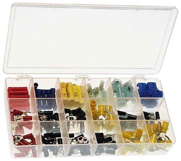 175 Piece, Electrical Terminal Fastener Kit MPN:12985