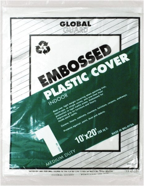 Medium Weight Plastic Drop Cloth MPN:26060