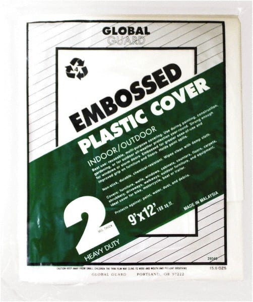 Medium Weight Plastic Drop Cloth MPN:28040