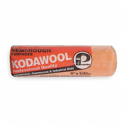 Roller Cover 9 L 1/2 Nap Polyester/Wool MPN:R9KW2-50