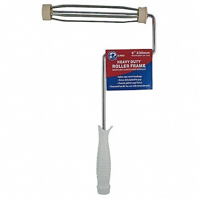 Paint Roller Frame 9 Roll L 17 L Wht MPN:9IF500