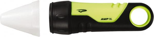 Handheld Flashlight: LED, 100 Lumens, 72 hr Max Run Time, AAA Battery (Included) MPN:A90LBC-NY