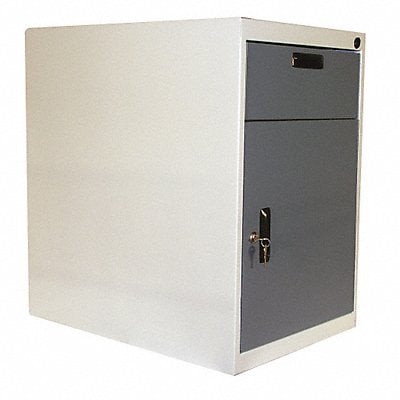 Cabinet Pedestal 26Wx26Dx26H White/Blue MPN:C1-6-SDR26-627-607