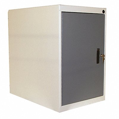 Cabinet Pedestal 26Wx26Dx26H White/Blue MPN:CSDL26-627-607