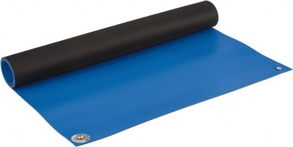 Anti-Static Table Mat: Rubber, 4' OAL, 2' OAW, 0.08