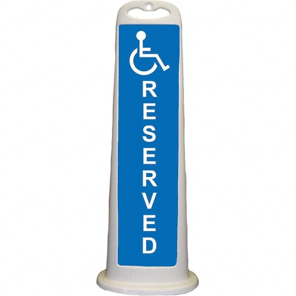 Traffic Barrels, Delineators & Posts, Type: Vertical Panel , Reflective: Yes , Base Needed: Yes , Height (Decimal Inch): 40.0000 , Color: White  MPN:03-760-WR