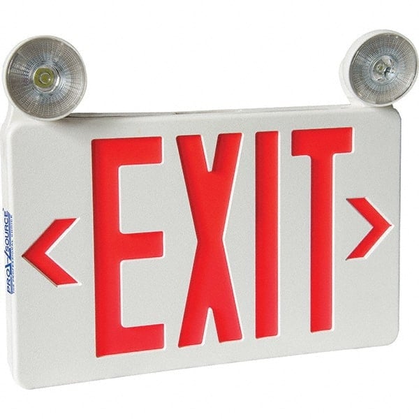 1 & 2 Face Universal Mount LED Combination Exit Signs MPN:GKD-280R