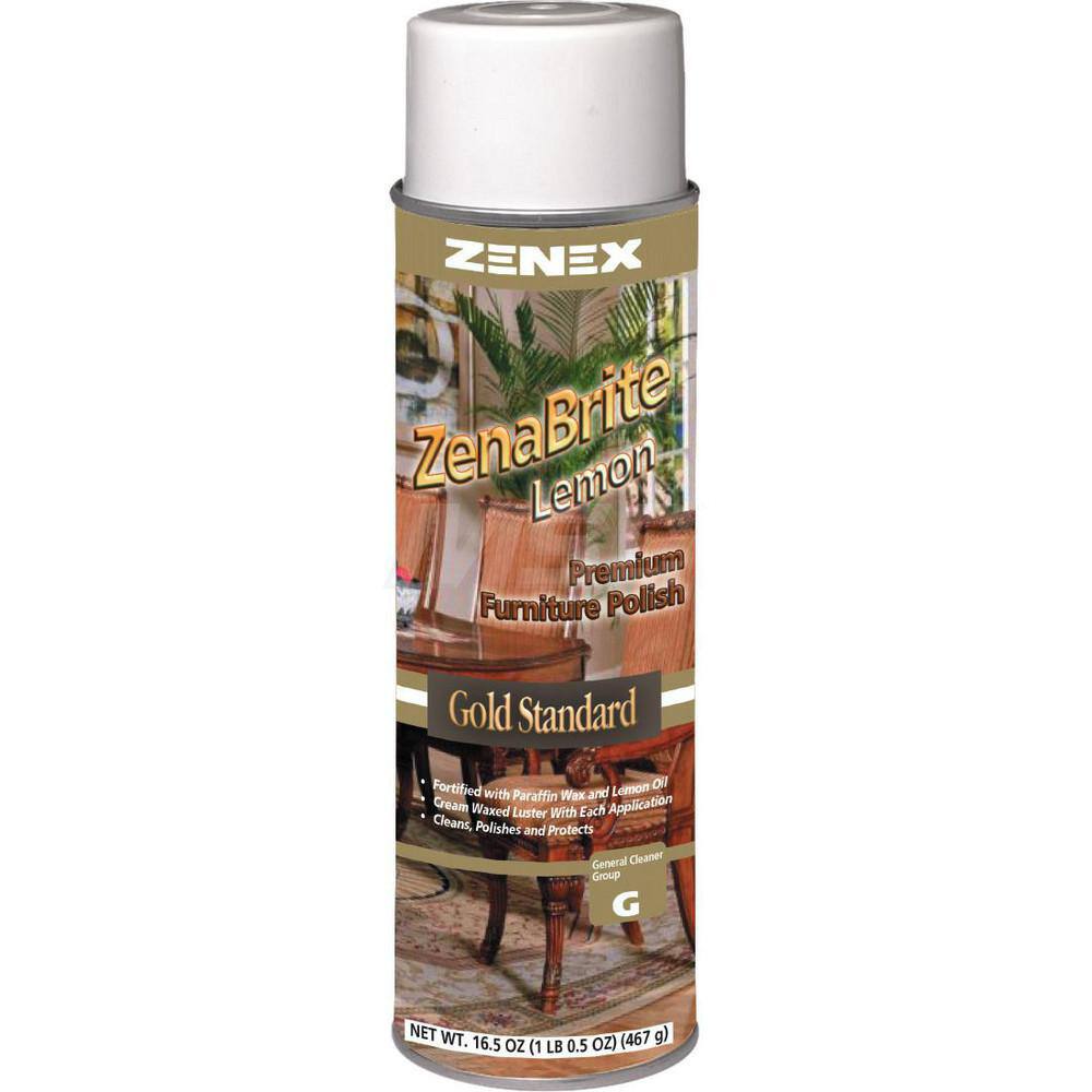 Furniture Polish: Aerosol, 20 fl oz Can, Lemon Scent MPN:PS494725
