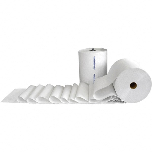 Paper Towels: Hard Roll, 6 Rolls, 1 Ply, Recycled Fiber, White MPN:48070742
