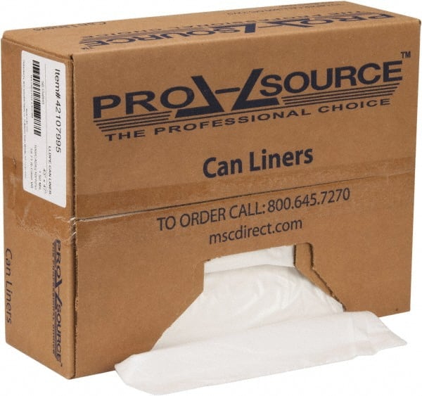 Trash Bags: 56 gal, 1.5 mil, 100 Pack MPN:PSRST4347X1C